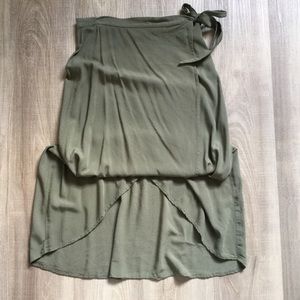 H&M Wrap Maxi Skirt size 4